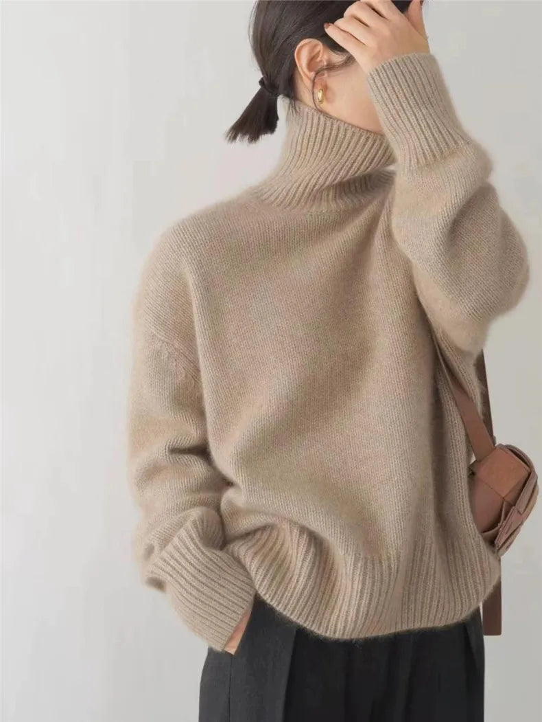 Heidi-Mode | Bequemer Pullover mit Kragen