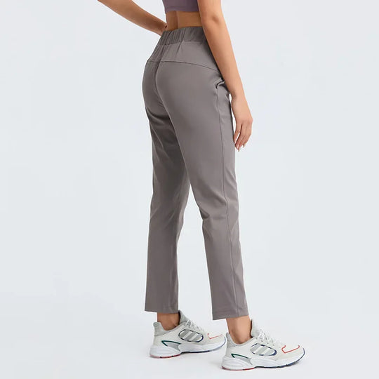 Heidi-Mode - Stilvolle Casual Stretch Herbsthose mit Kordel für Frauen