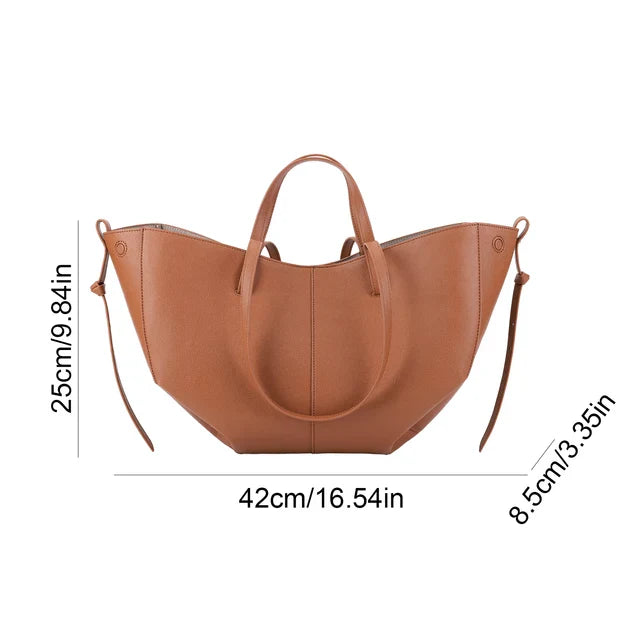 Heidi | Geräumige Handtasche aus veganem Leder