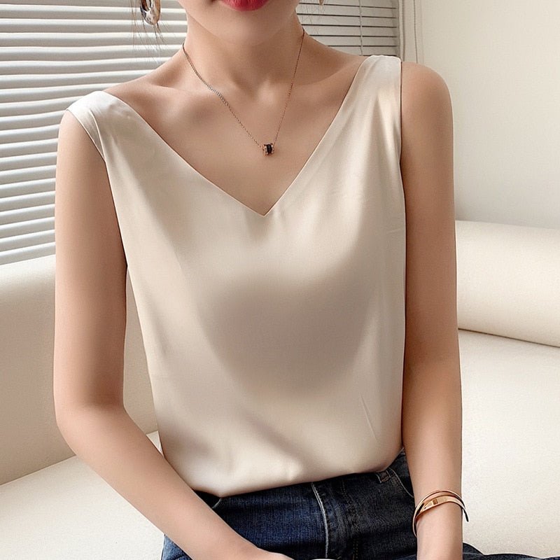 Heidi-Mode | Luxuriöses, Weiches Tank-Top Für Frauen Mit Seidigem Tragekomfort Marlene
