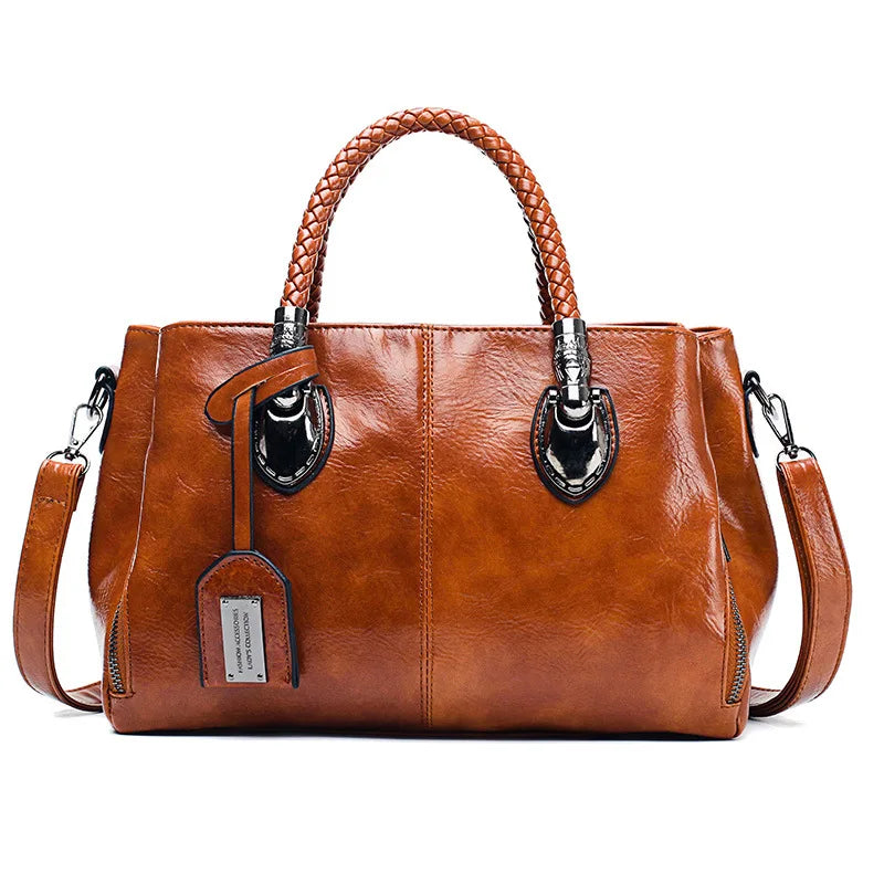 Große Ledertasche