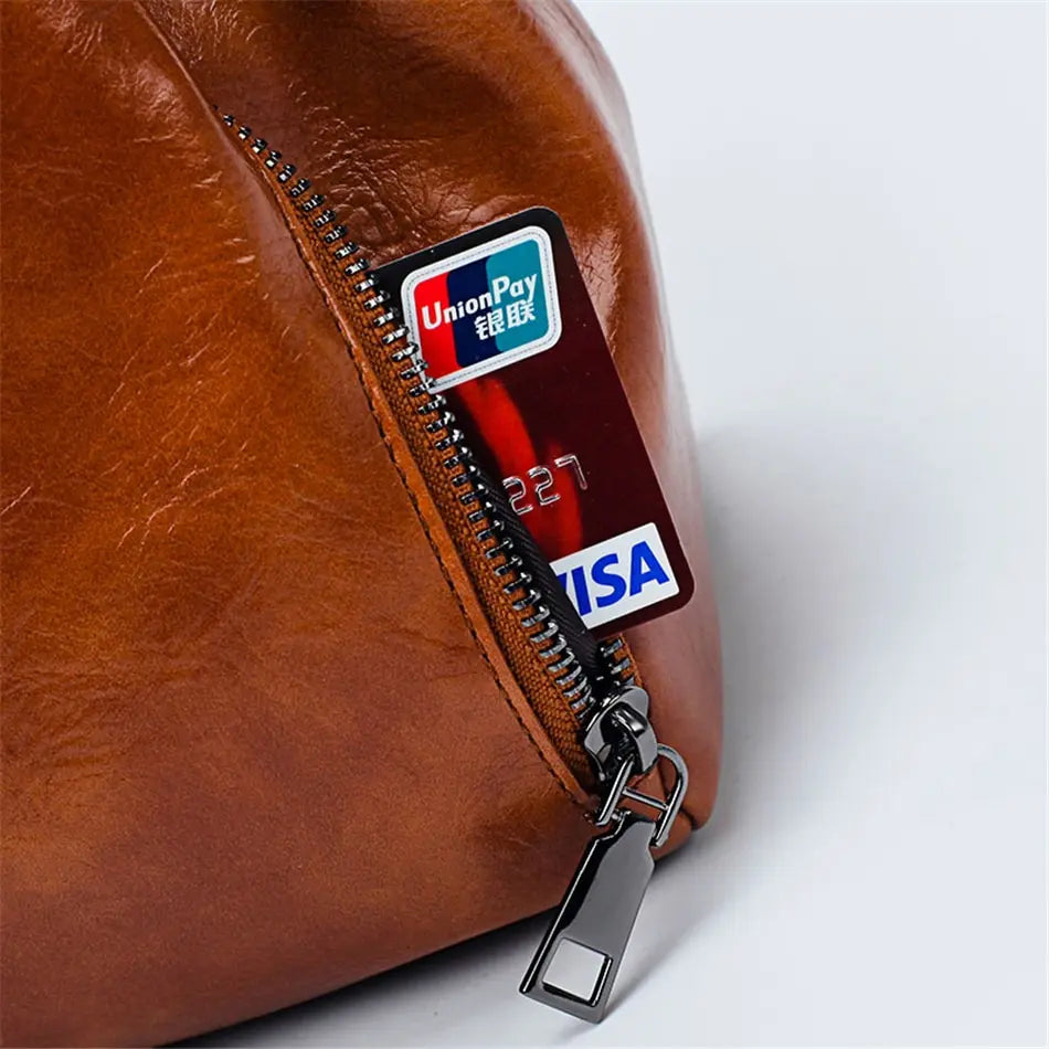 Große Ledertasche