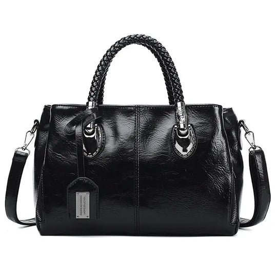 Große Ledertasche