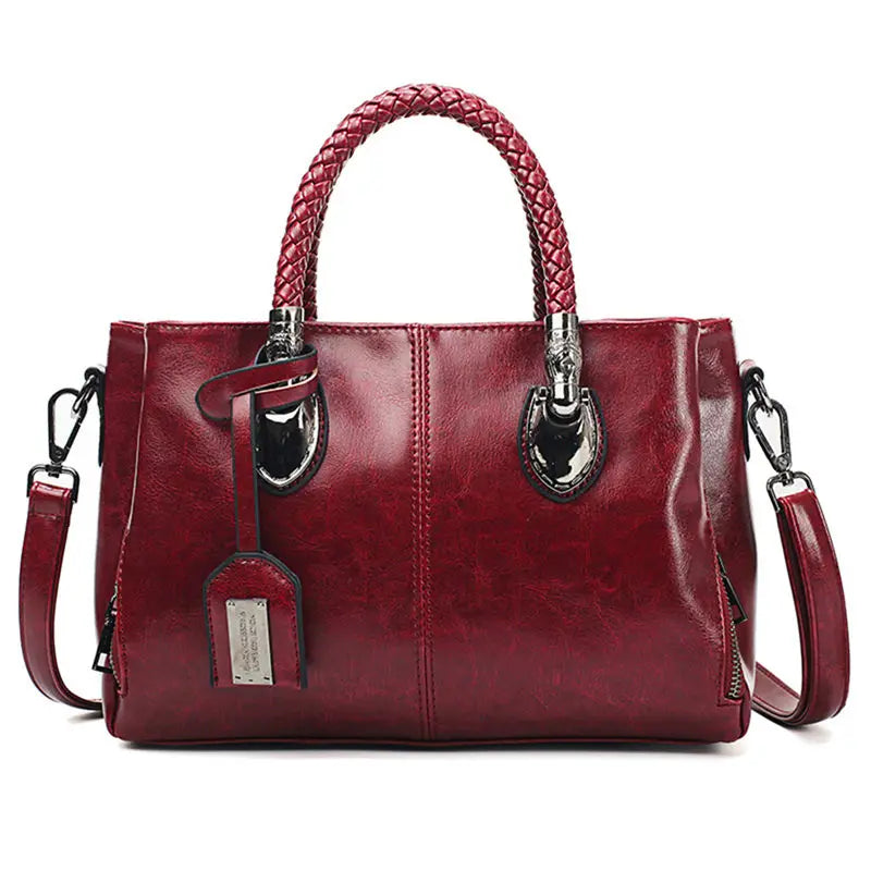 Große Ledertasche