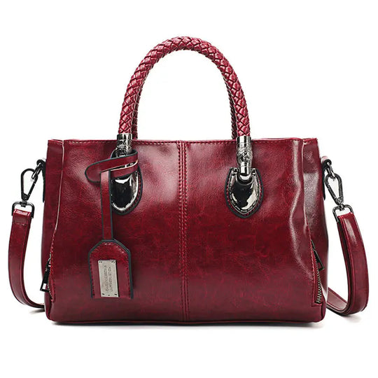 Große Ledertasche