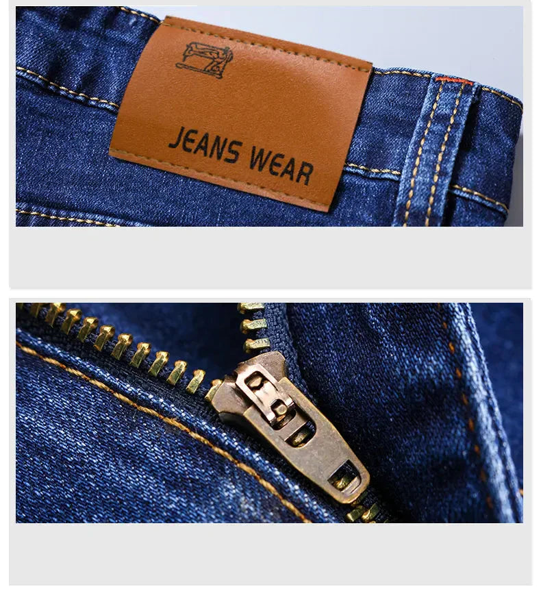 Heidi-Mode - Gerade geschnittene Stretchjeans für Herren