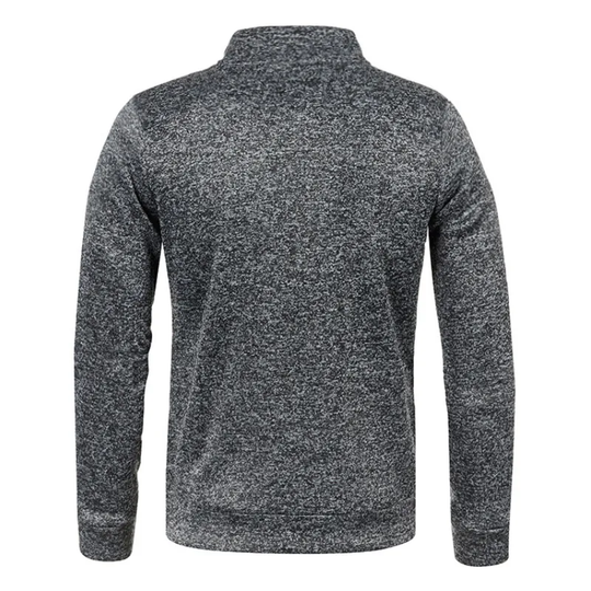 Heidi-Mode | Sweatjacke mit Umgeschlagenem Kragen