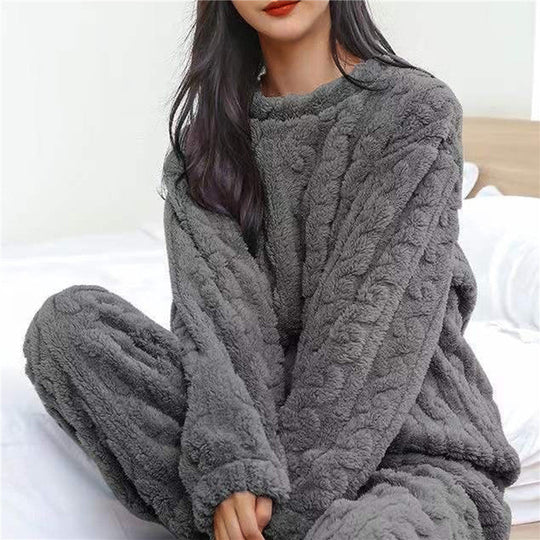 Heidi-Mode | Weiche Damen Pyjama Set