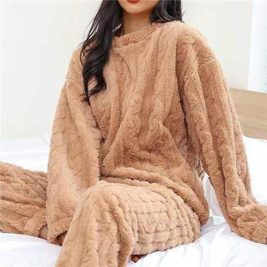 Heidi-Mode | Weiche Damen Pyjama Set