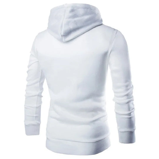 Sweatshirt mit hohem Kragen und Kapuze