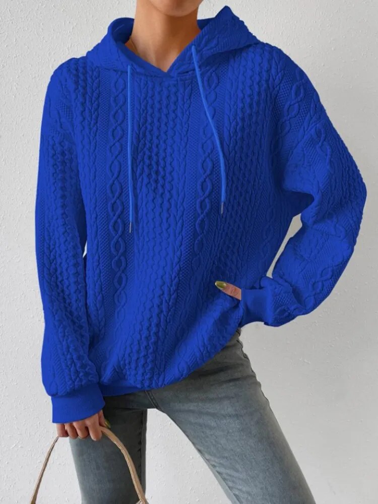 Heidi-Mode | Strickpullover Mit Kapuze Margot