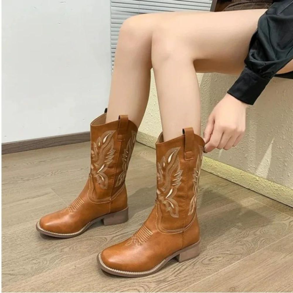 Heidi-Mode | Cowboystiefel Damen