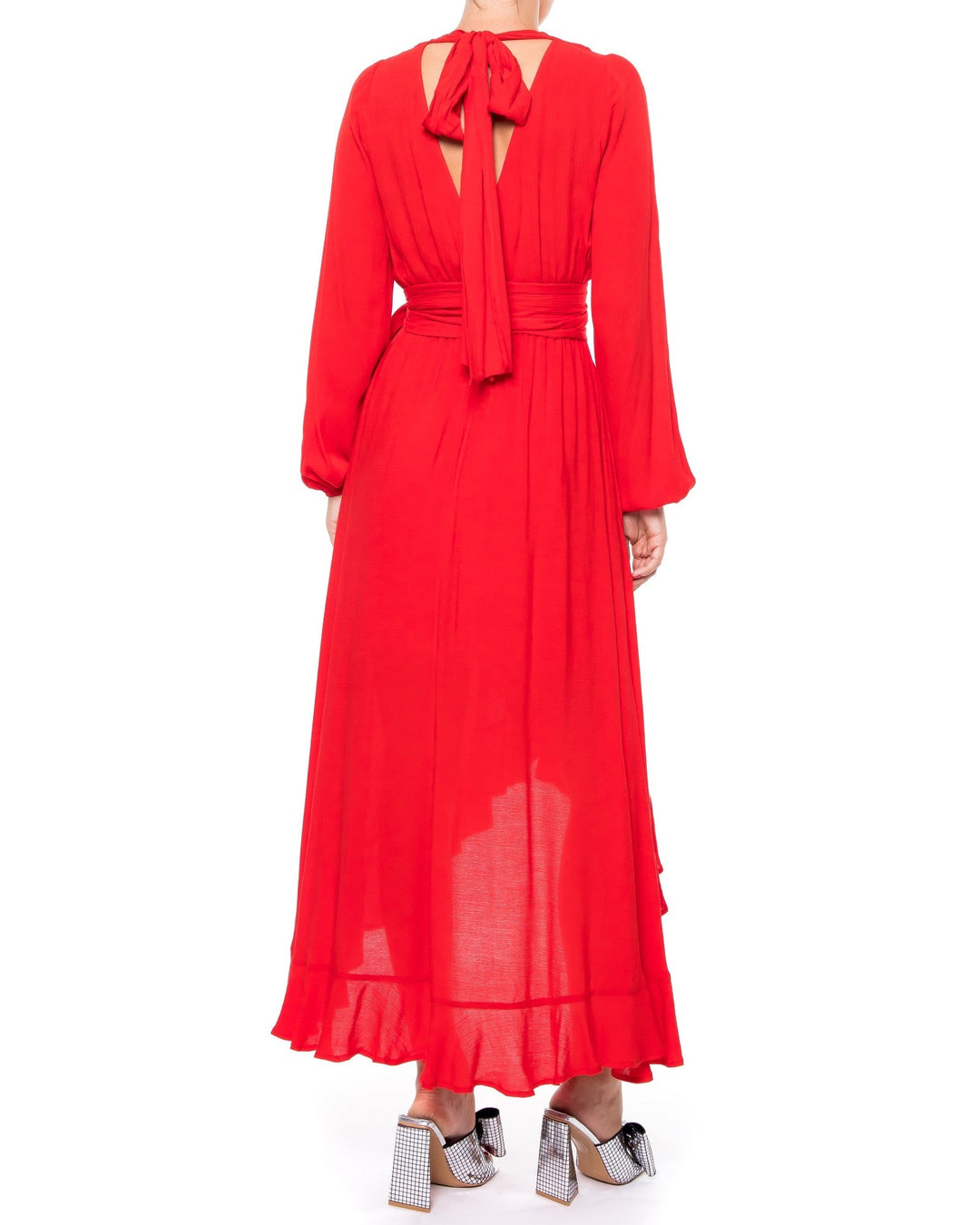 Heidi-Mode | Meadow Maxi Kleid Kirsche