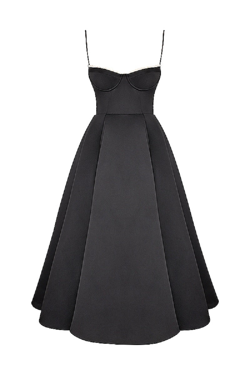 Elegante Partykleid ohne Ärmel für Damen