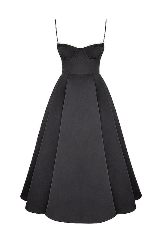 Elegante Partykleid ohne Ärmel für Damen