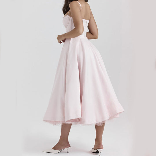 Elegante Partykleid ohne Ärmel für Damen