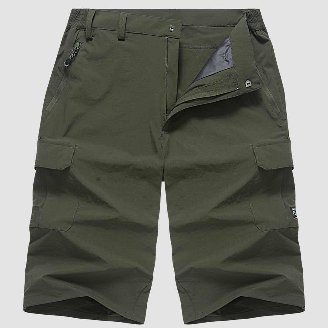 Heidi-Mode | Bequeme Cargo Kurze Hosen mit Mehreren Taschen und Schnell Trocknendem Gestaltung