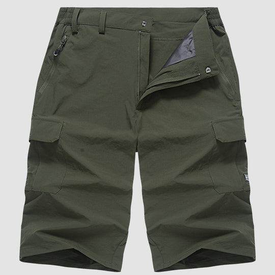 Heidi-Mode | Bequeme Cargo Kurze Hosen mit Mehreren Taschen und Schnell Trocknendem Gestaltung