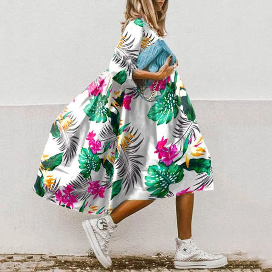 Heidi-Mode | Buntes, Weites Sommerkleid