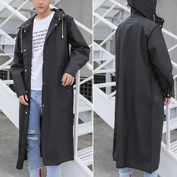 Heidi-Mode | Regenjacke mit Kapuze Wasserdicht und Winddicht