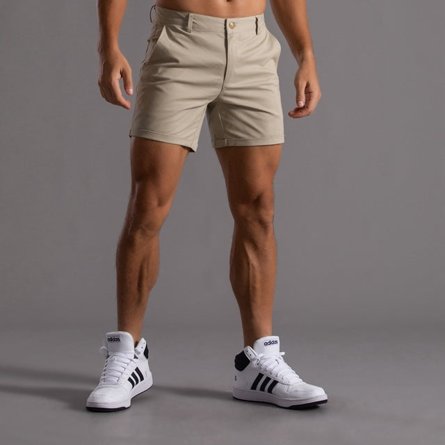 Heidi-Mode | Klassische Chino-Shorts aus Baumwolle für Herren