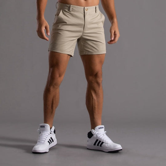 Heidi-Mode | Klassische Chino-Shorts aus Baumwolle für Herren