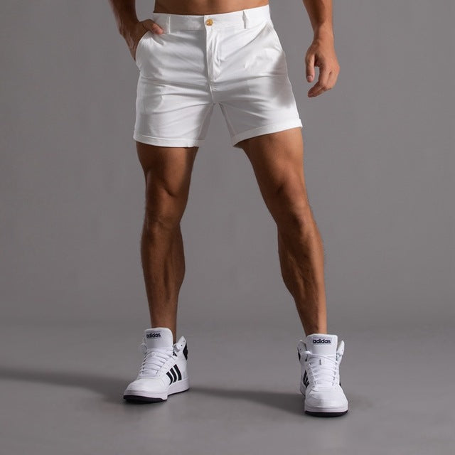 Heidi-Mode | Klassische Chino-Shorts aus Baumwolle für Herren
