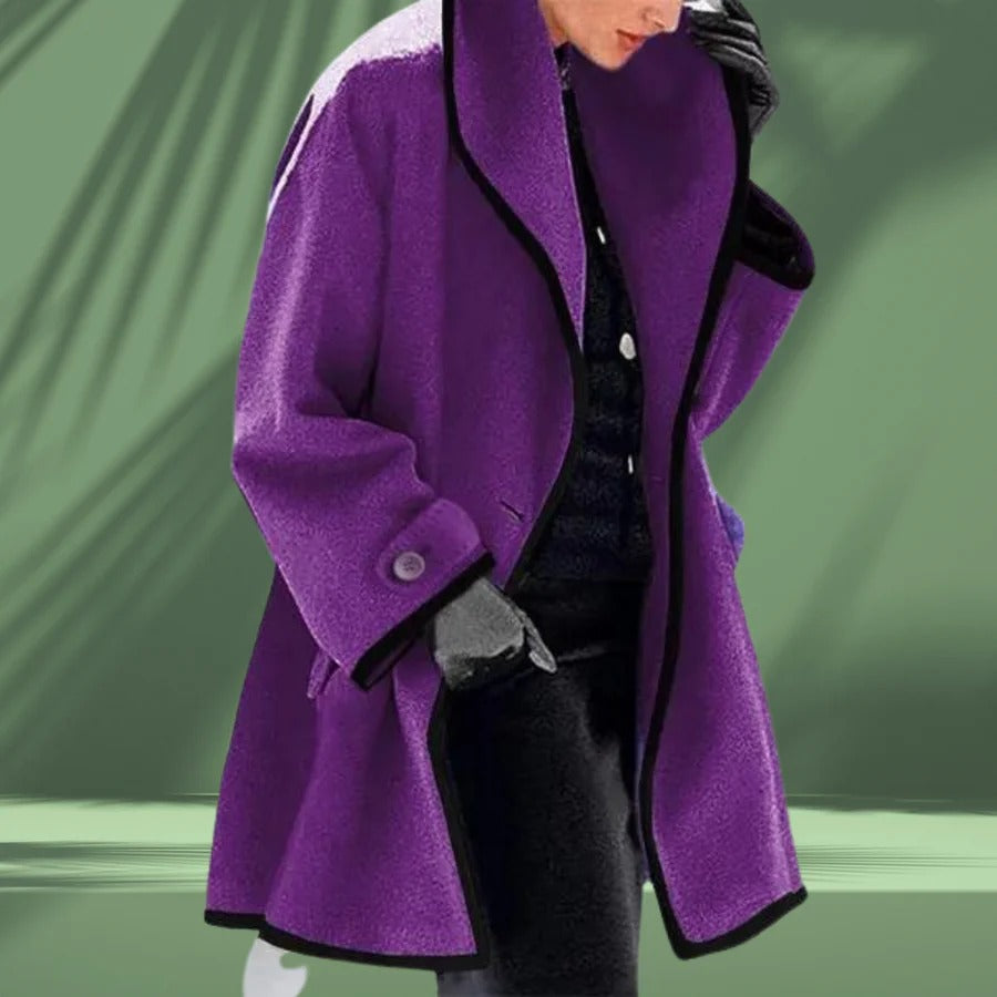Heidi-Mode - Locker Blazer aus schwerer Wolle