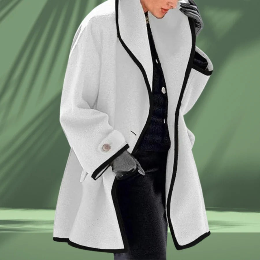 Heidi-Mode - Locker Blazer aus schwerer Wolle