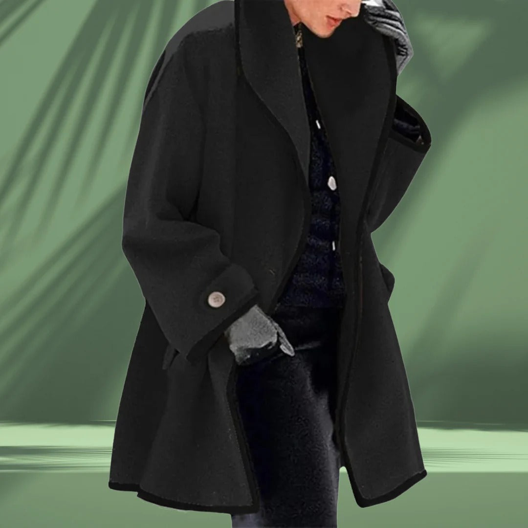 Heidi-Mode - Locker Blazer aus schwerer Wolle