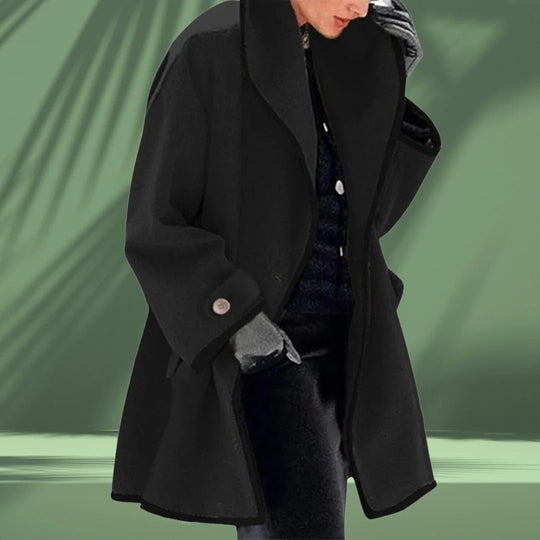 Heidi-Mode - Locker Blazer aus schwerer Wolle