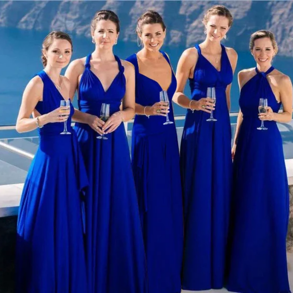 Heidi-Mode | Langes Elegante Sommerkleider Damen