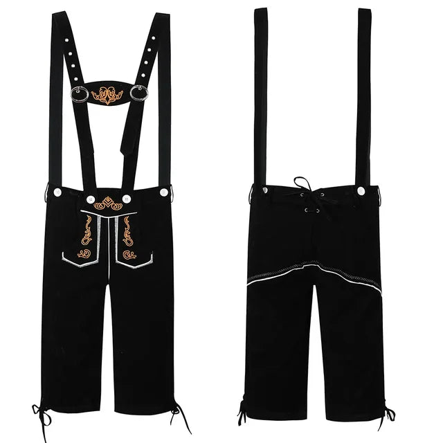 Heidi-Mode Herren Oktoberfest Lederhosen