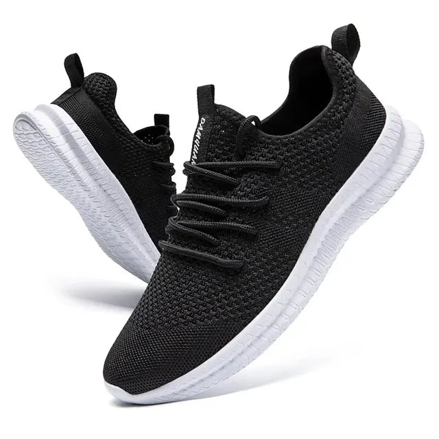 Heidi-Mode - Orthopädische Schwarze Komfort Sneakers