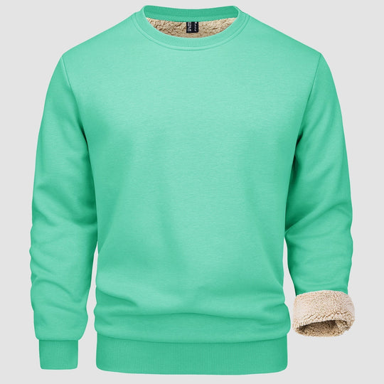 Heidi-Mode - Gepolstertes Fleece Sweatshirt für Herren