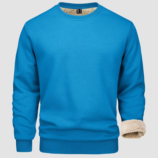 Heidi-Mode - Gepolstertes Fleece Sweatshirt für Herren