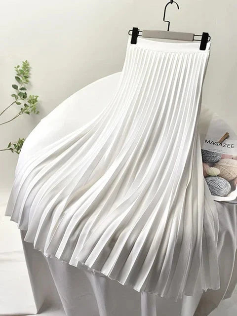 Elegante Faltenrock für Frauen