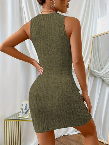 Heidi-Mode | Elegantes Ärmelloses Bodycon Kleid für Jeden Anlass
