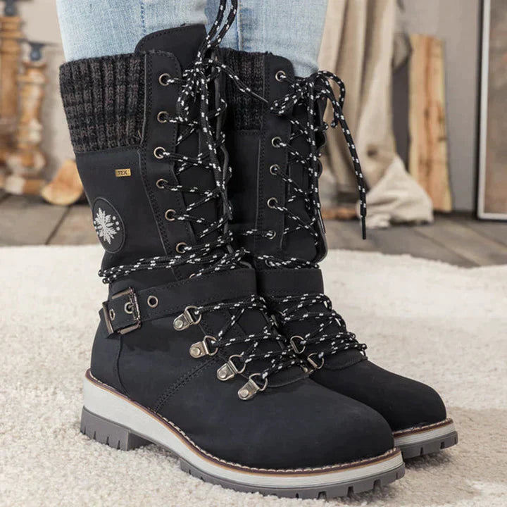 Heidi-Mode | Midi-Tube Martin Boots für Frauen – Stylisch & Gemütlich für den Winter