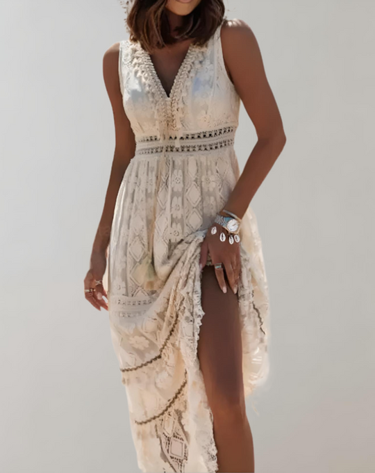Heidi-Mode | Elegantes Damen Sommerkleid Im Boho Stil