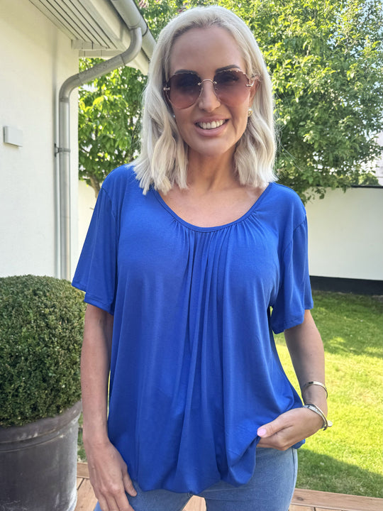 Heidi-Mode | Basic T-Shirt mit Gummizug