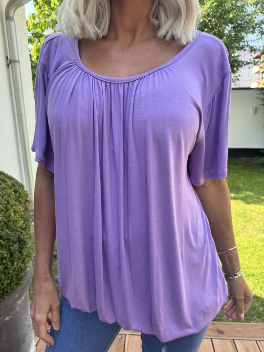 Heidi-Mode | Basic T-Shirt mit Gummizug