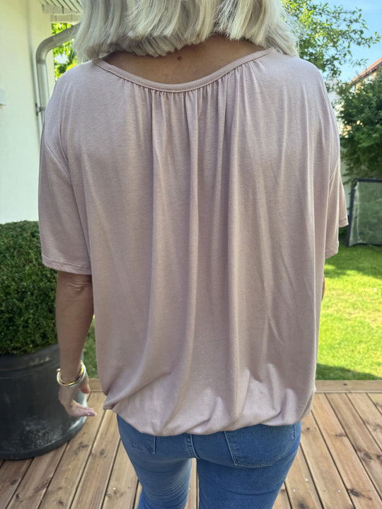 Heidi-Mode | Basic T-Shirt mit Gummizug