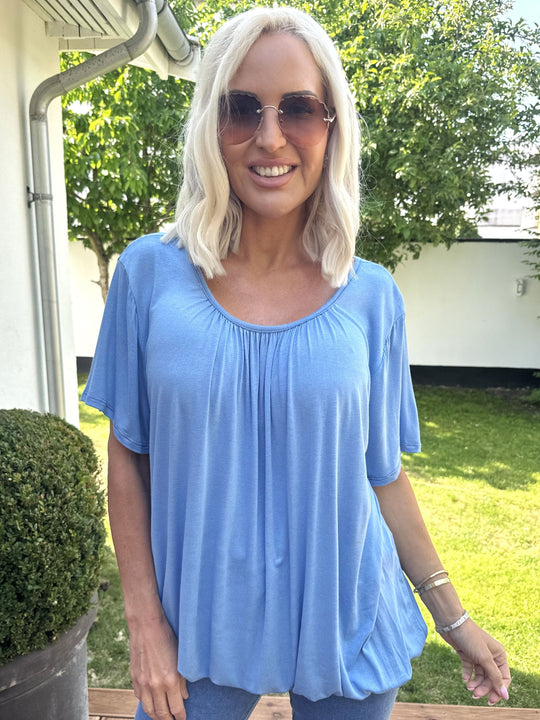 Heidi-Mode | Basic T-Shirt mit Gummizug