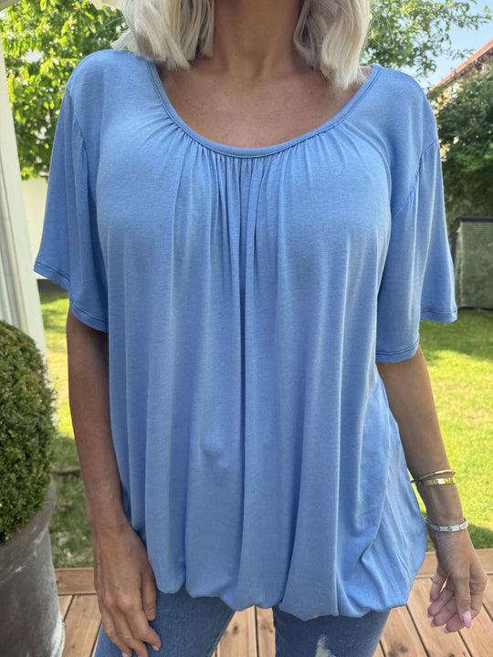 Heidi-Mode | Basic T-Shirt mit Gummizug