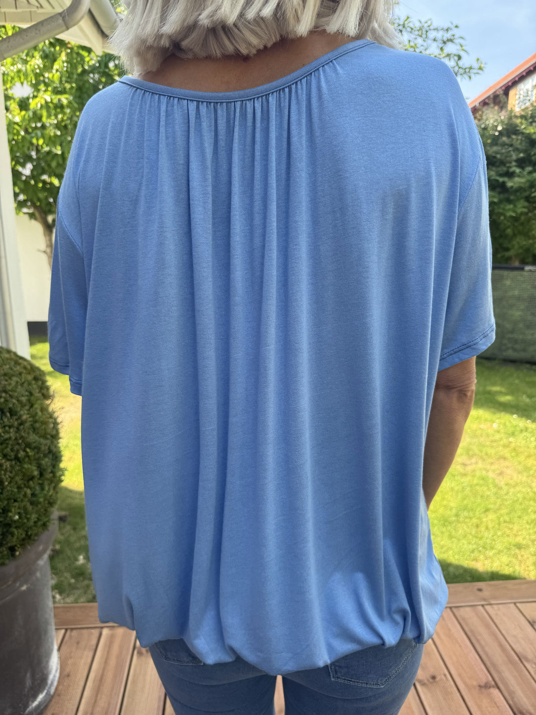 Heidi-Mode | Basic T-Shirt mit Gummizug