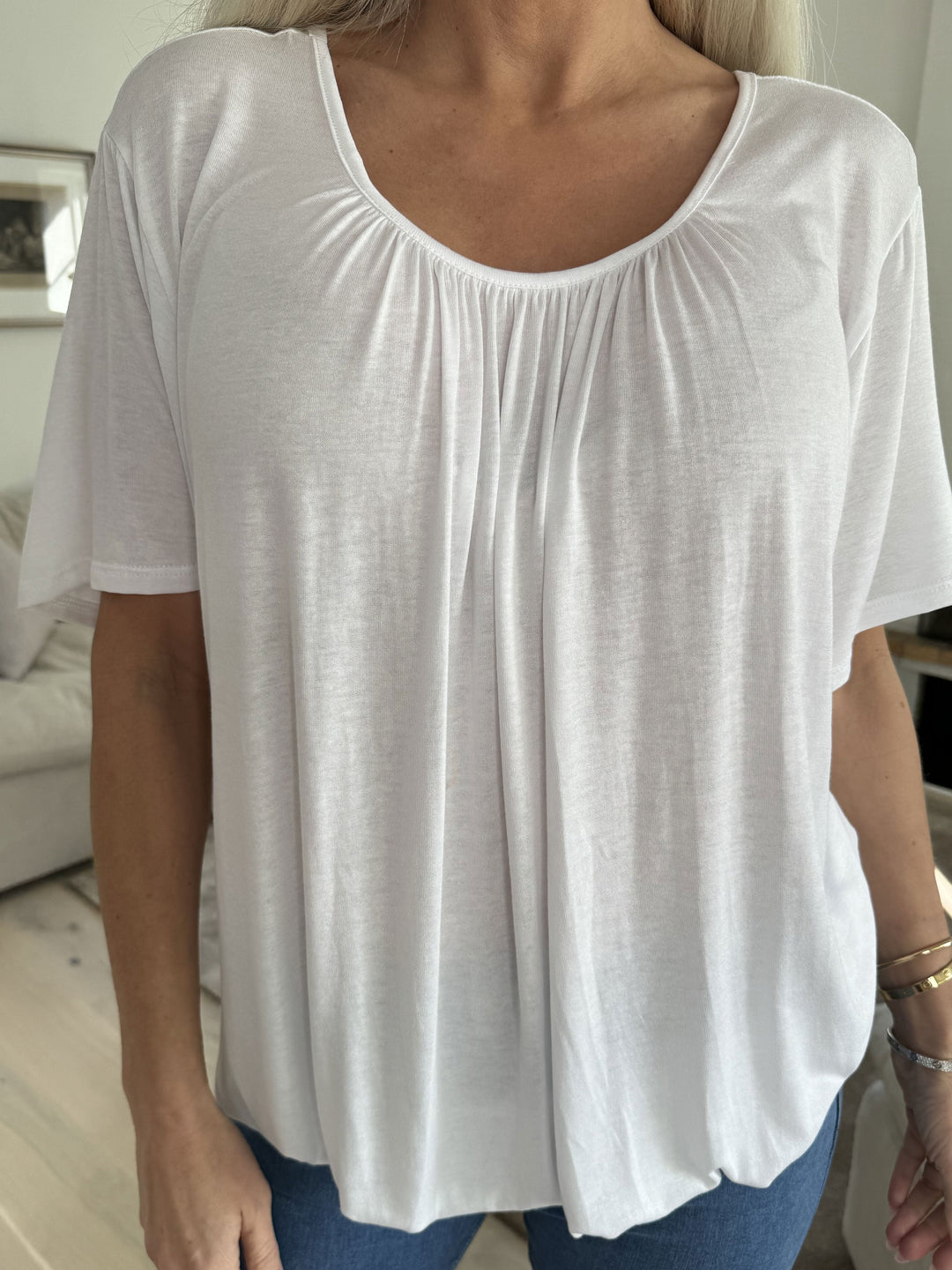 Heidi-Mode | Basic T-Shirt mit Gummizug
