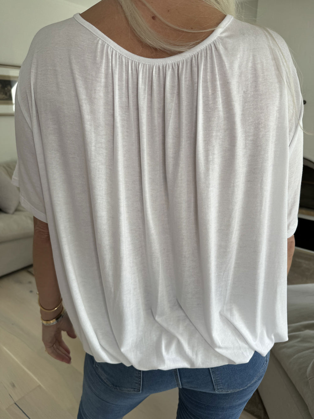Heidi-Mode | Basic T-Shirt mit Gummizug
