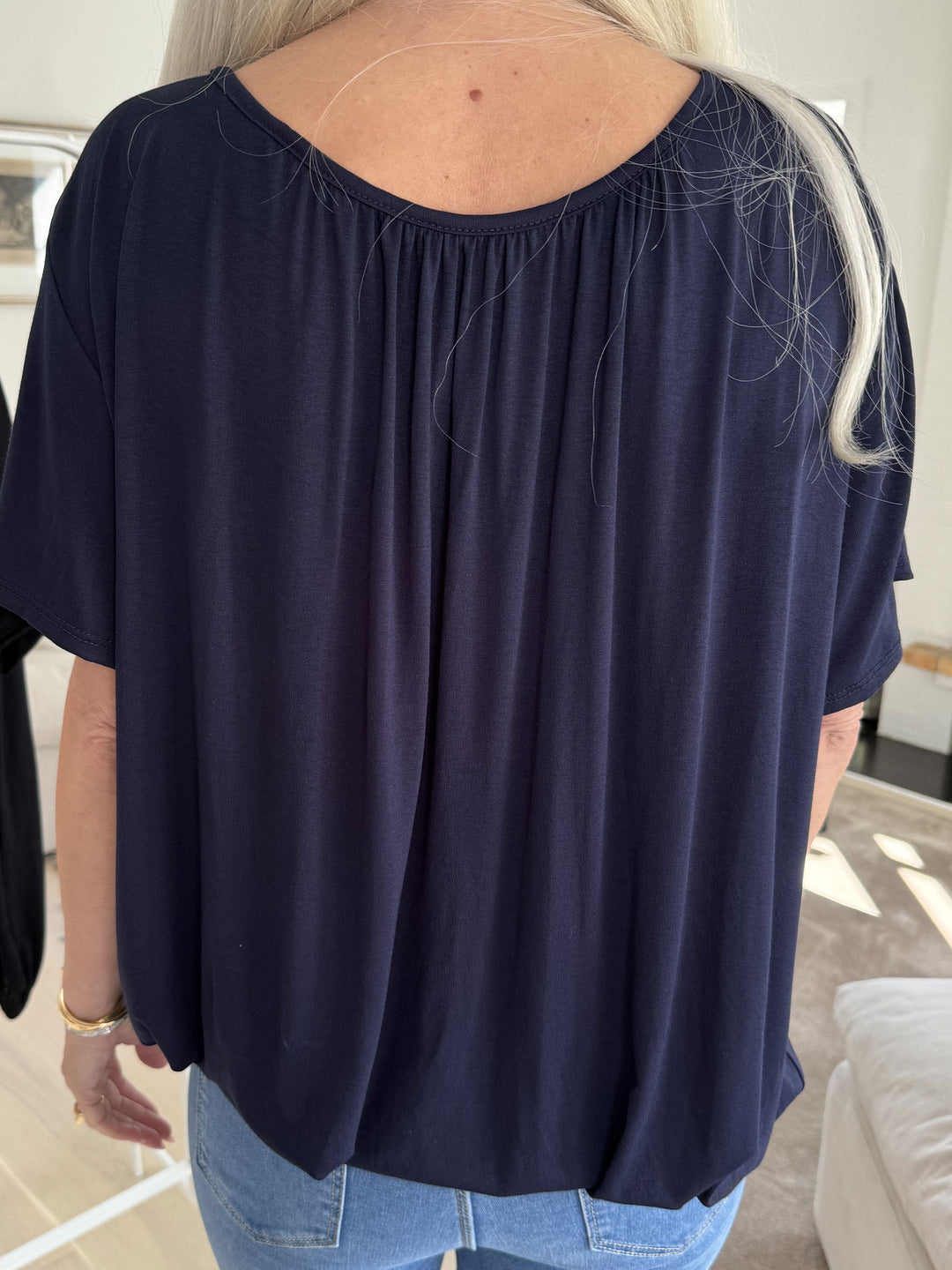 Heidi-Mode | Basic T-Shirt mit Gummizug