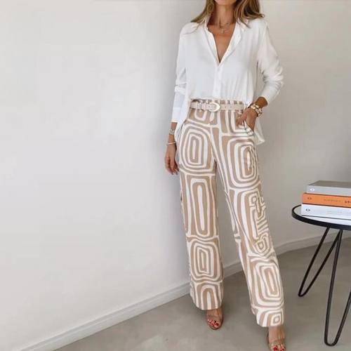 Heidi-Mode | Elegantes Set mit Bluse und Hose